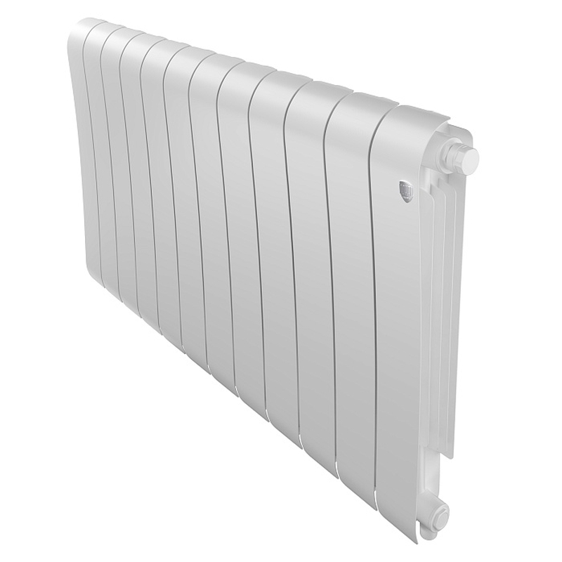 Радиатор биметаллический Royal Thermo Infinity 500 Bianco Traffico VR80 НС-1658377, 12 секций