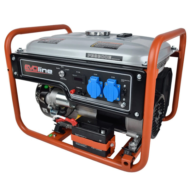 Бензиновый генератор EVOline PB 3300 E, 1T90DF333EVO во Владимире