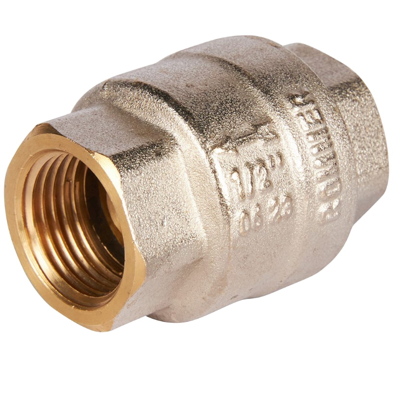 Клапан Rommer RVC-0001-000015, 1/2, обратный, пружинный, муфтовый, с металлическим седлом в Рыбинске