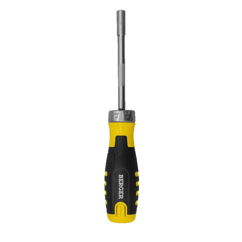 Трещоточная отвертка с битами Berger BG1071, 13 в 1 в Череповце