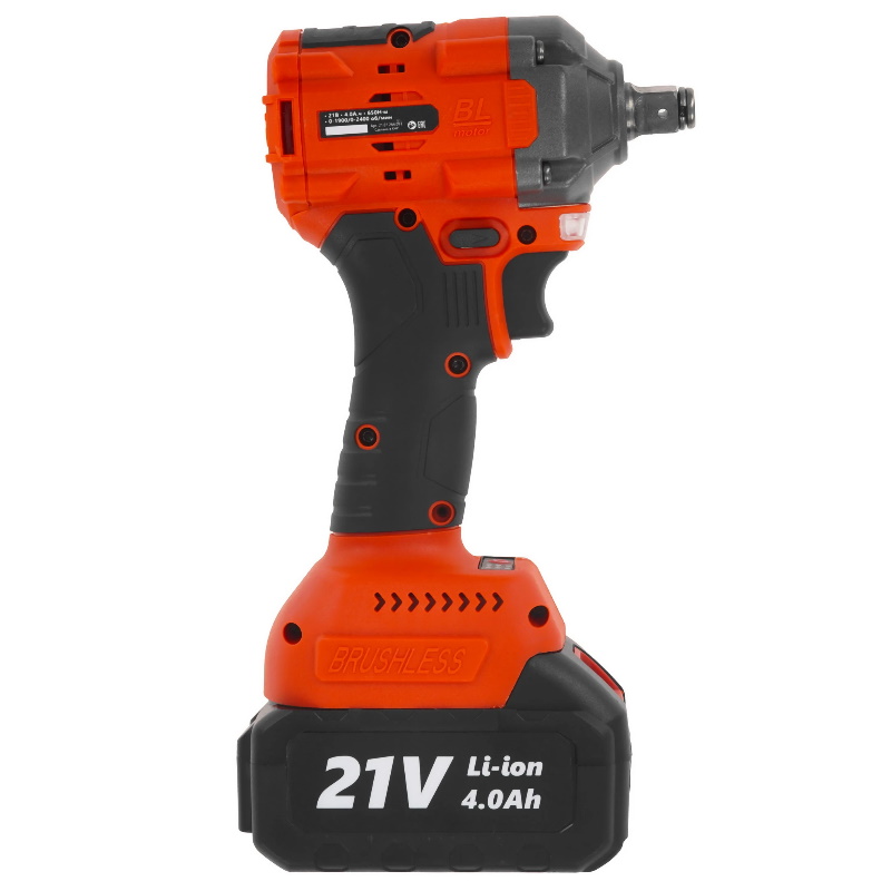 Гайковёрт аккумуляторный Brait DIW21B-4BL 21.01.264.093, 21 В, обороты - 0-1900/0-2400 в Угличе