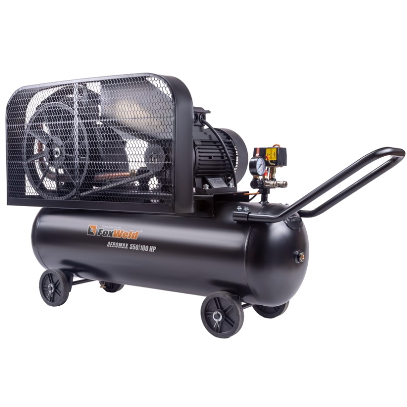 Компрессор масляный ременной FoxWeld AEROMAX 550/100 HP 7069 в Коврове