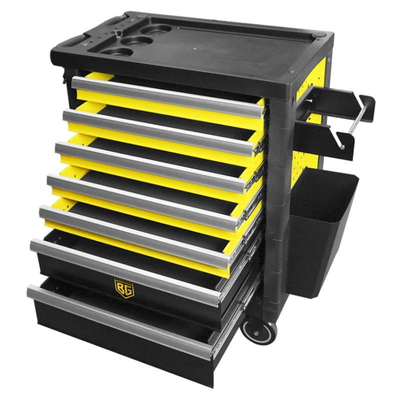 Тележка инструментальная Berger BG1508, 7 ящиков, на колесах в Костроме