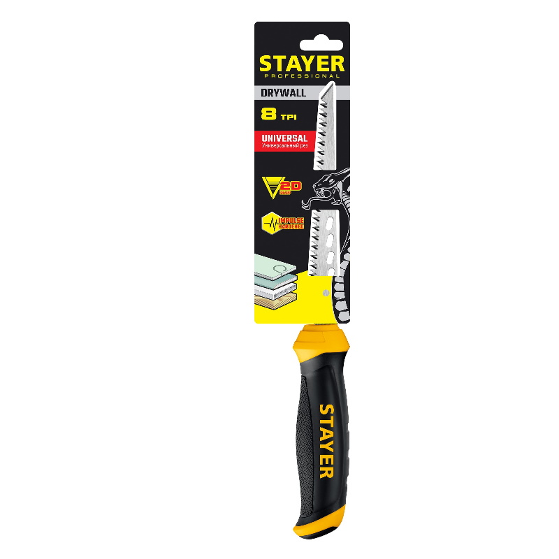Выкружная мини-ножовка по гипсокартону Stayer Professional 2-15170, 150 мм  в Ярославле
