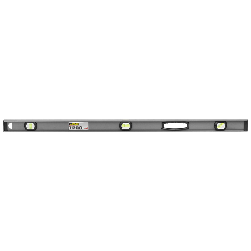 Уровень Stayer "PROFESSIONAL" I-PROLevel 3477-150 (усилен рельс с ручками, утолщен особопрочн профиль, точность 0.5мм/м, 3 ампулы, 150см) в Твери