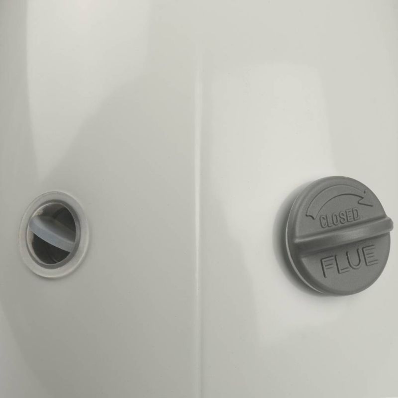 Элемент дымохода DN60/100 адаптер для котла Stout SCA-6010-210190 угловой 90° в Муроме