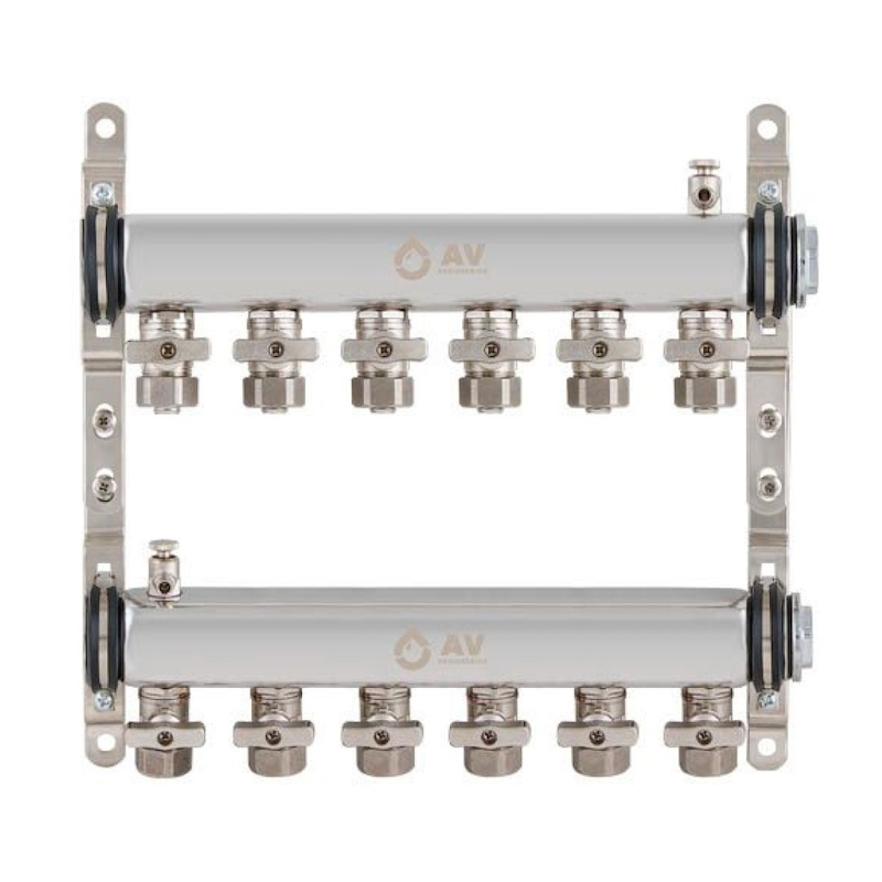 Коллекторная группа AV Engineering AVE134 AVE13400106 6 выходов 3718₽