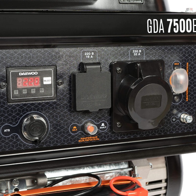 Бензиновый генератор Daewoo GDA 7500E в Муроме