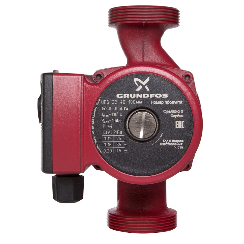 Насос циркуляционный Grundfos UPS 32-40 EU НС-1624259 в Муроме