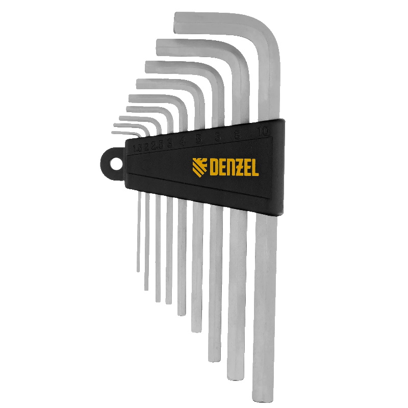 Набор инструментов Denzel 15806, 1/2", 1/4", CrV, S2, пластиковый кейс, 194 предмета