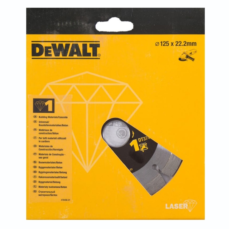 Алмазный круг DeWalt DT3741 (125x22.2x7.5 мм) в Туле