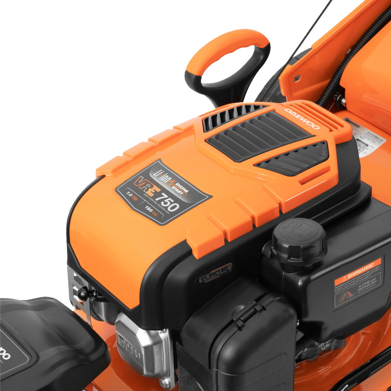 Газонокосилка бензиновая Daewoo DLM 5100SVRE, 7 л.с., ширина скашивания 50 см, самоходная в Муроме