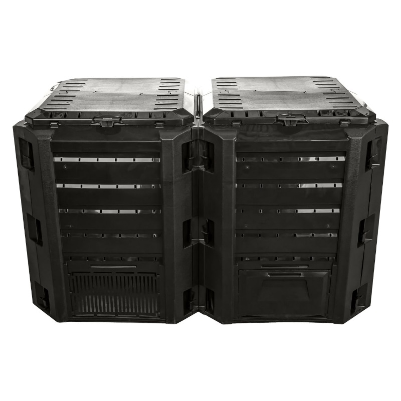 Компостер для дачи Prosperplast Module IKSM800C-S411 (800 л, чёрный) в Коврове
