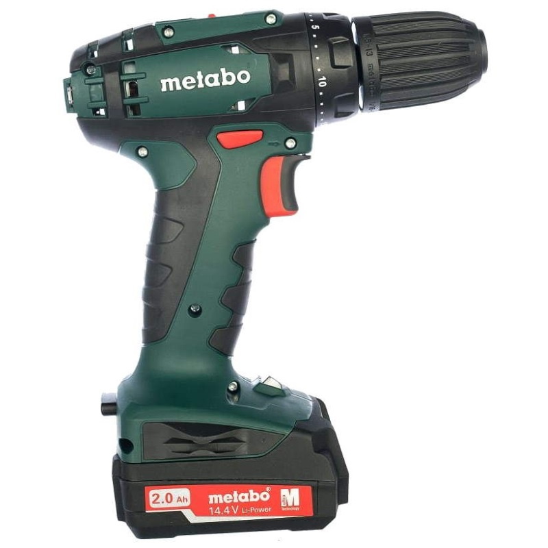 Аккумуляторная дрель-шуруповерт Metabo BS 14.4 602206530 (напряжение 14.4 v, быстрозажимной, тип li-ion) в Кинешме