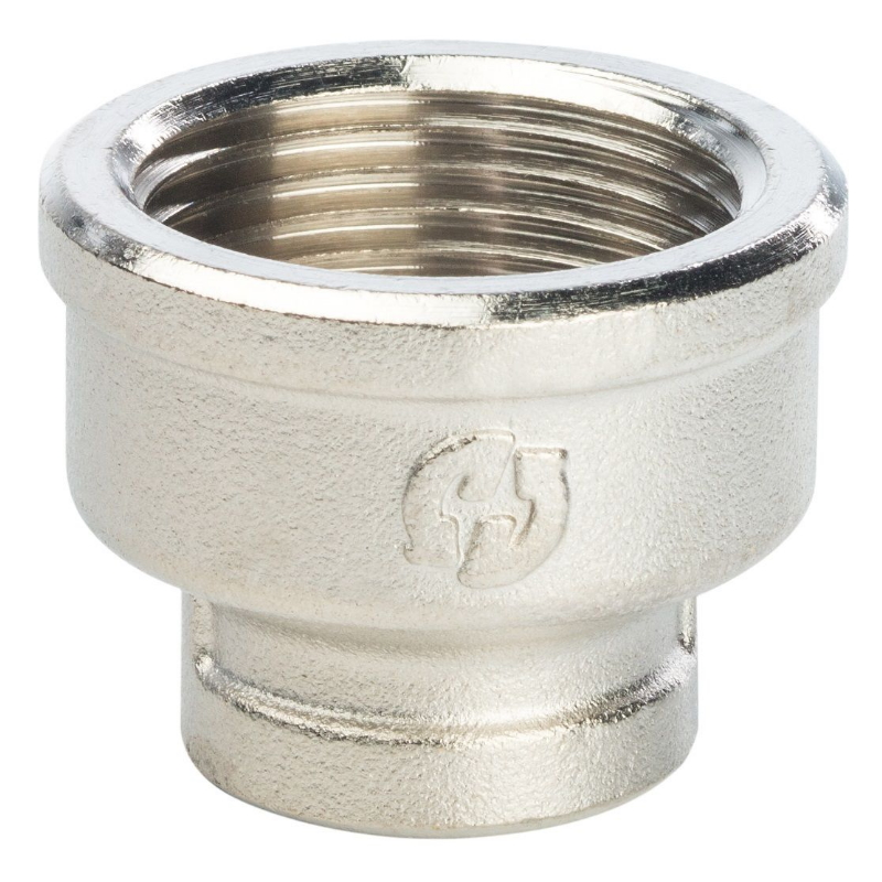 Муфта Stout 1"х1/2 SFT-0006-000112, ВВ переходная, никелированная в Переславле