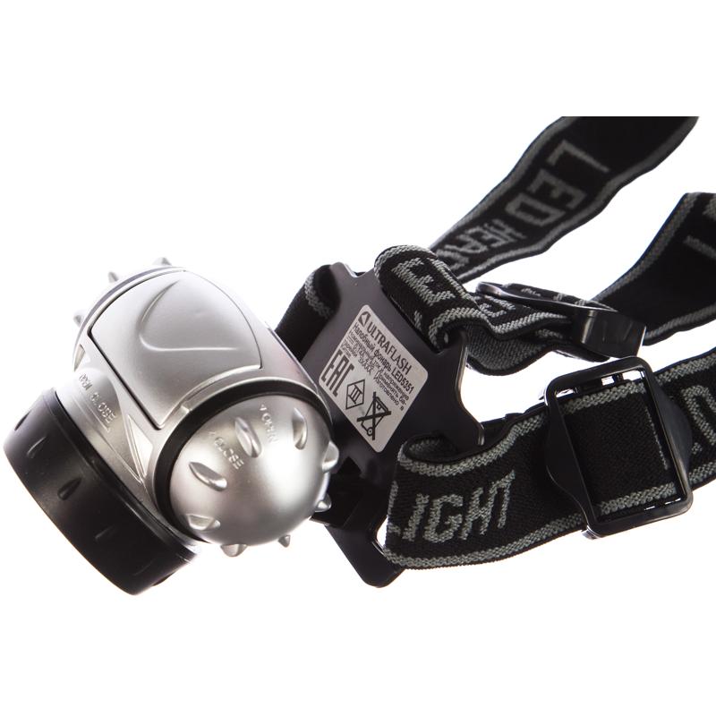 Налобный светодиодный фонарь Ultraflash LED 5351 (защита от влаги) в Кинешме