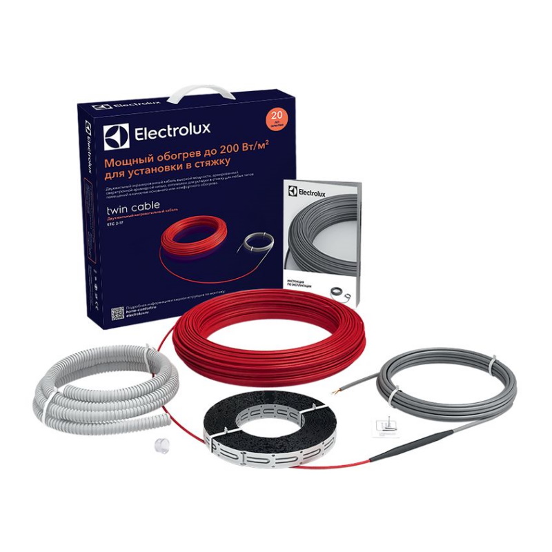 Кабель Electrolux ETC 2-17-300 НС-1172854, комплект теплого пола с терморегулятором в Угличе