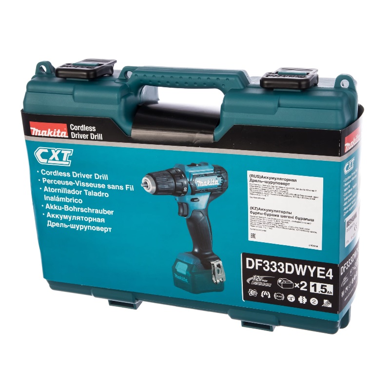 Дрель аккумуляторная Makita DF333DWYE4  в Рыбинске
