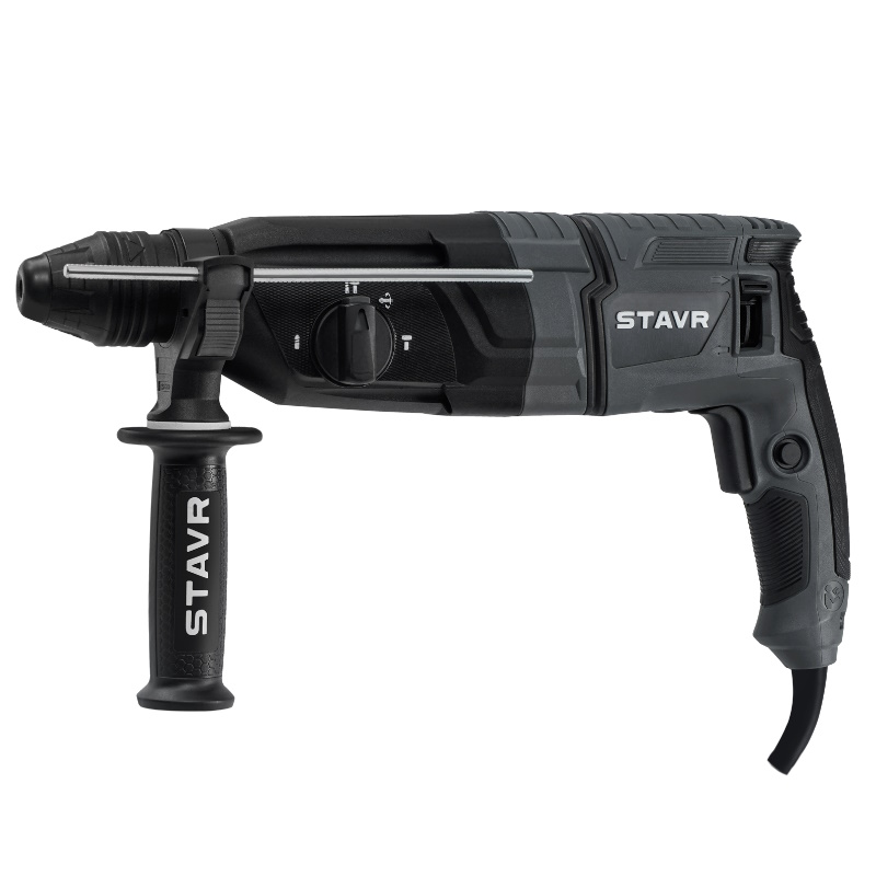 Перфоратор Stavr SBH 1000-28AV 9030300304 SDS-PLUS 28 мм 1000 Вт 3 режима набор оснастки кейс 7642₽