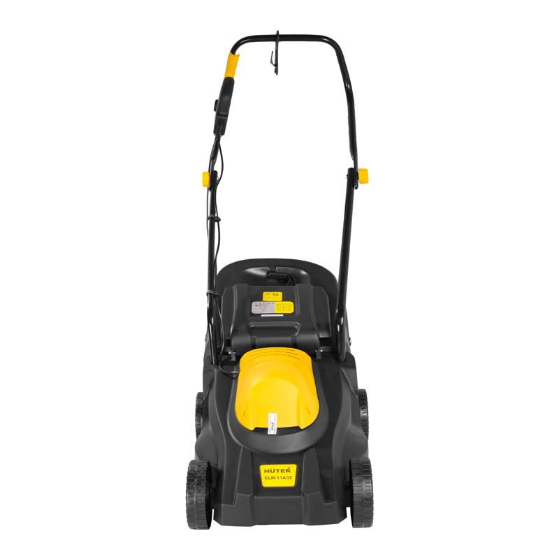 Электрическая газонокосилка Huter ELM-11А32 70/4/14 (травосборник пластик, мощность 1100 Вт, несамоходная) в Череповце