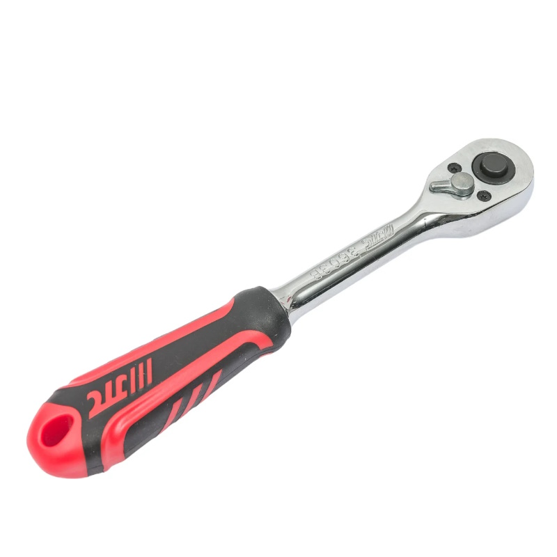 Ключ-трещотка JTC JTC-3603B, 3/8", 36-зубцовая с резиновой рукояткой, длина 202мм в Иваново