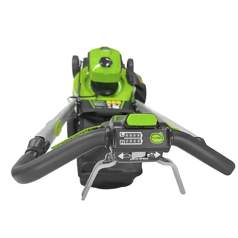 Газонокосилка аккумуляторная Greenworks GD40LM48SP 2517407UH, 40V, 48 см, самоходная, бесщеточная, c 1хАКБ 8 Ач и ЗУ в Твери
