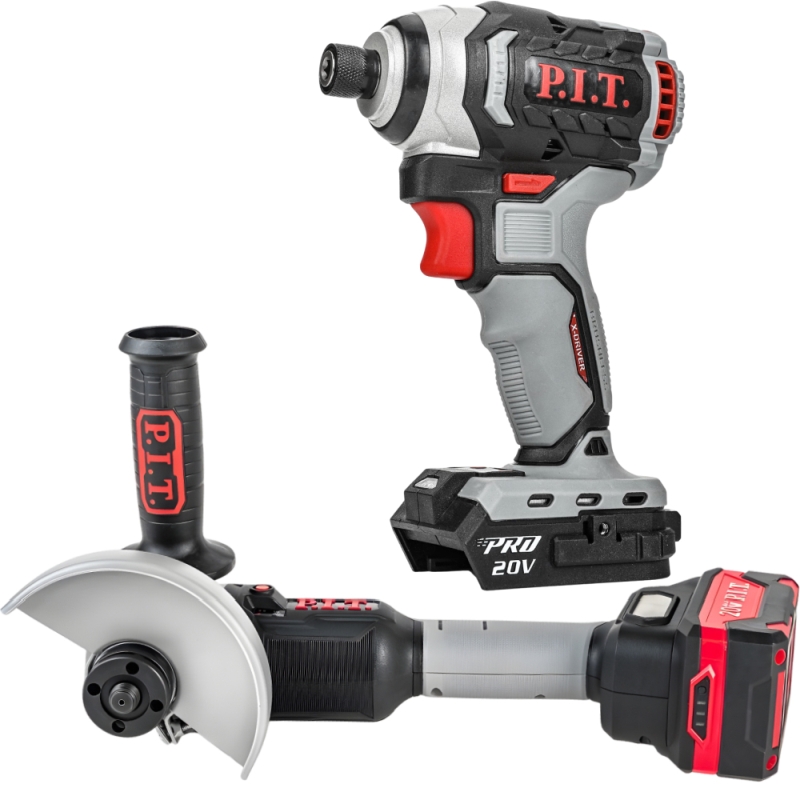 Комплект 3 PIT PSD20H-170A2 винтоверт PSD20H-170A2 УШМ PWS20H-125A1 21651₽