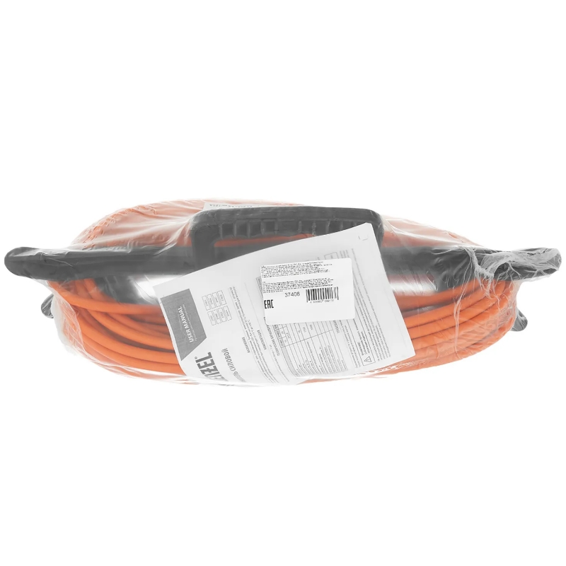 Удлинитель-шнур силовой Denzel Garden Series 37408, ПВС, 20м, 1 розетка 3*1,5 мм