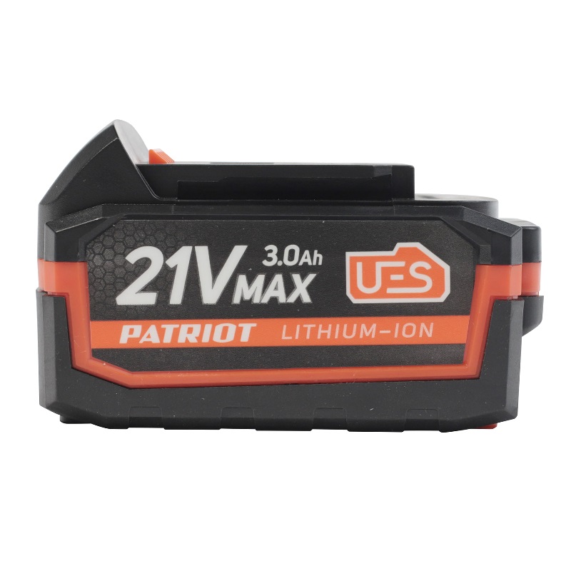 Батарея аккумуляторная Patriot PB BR 21V(Max) 180301123 (Li-ion, 21В, 3,0 Ач, UES, тонкая зарядка 5,5 мм) в Туле