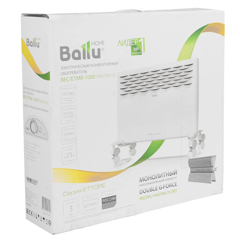 Конвектор электрический Ballu Ettore BEC/ETMR-1000 НС-1135150