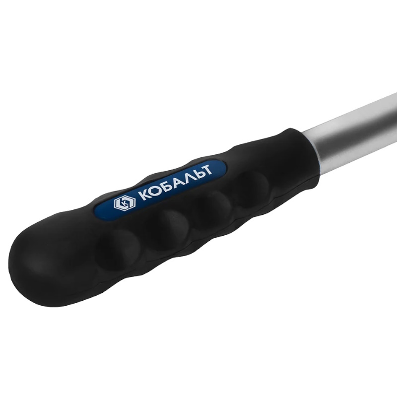 Трещоточная рукоятка Кобальт 642-401, 1/2", 250 мм, 45 зубьев, флажковый переключатель, 1 шт., подвес  в Кинешме