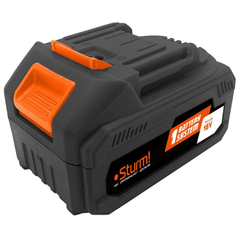 Аккумулятор Sturm SBP1804 1BatterySystem, 18 В, 4Ач (прямая и обратная совместимость с Makita LXT)