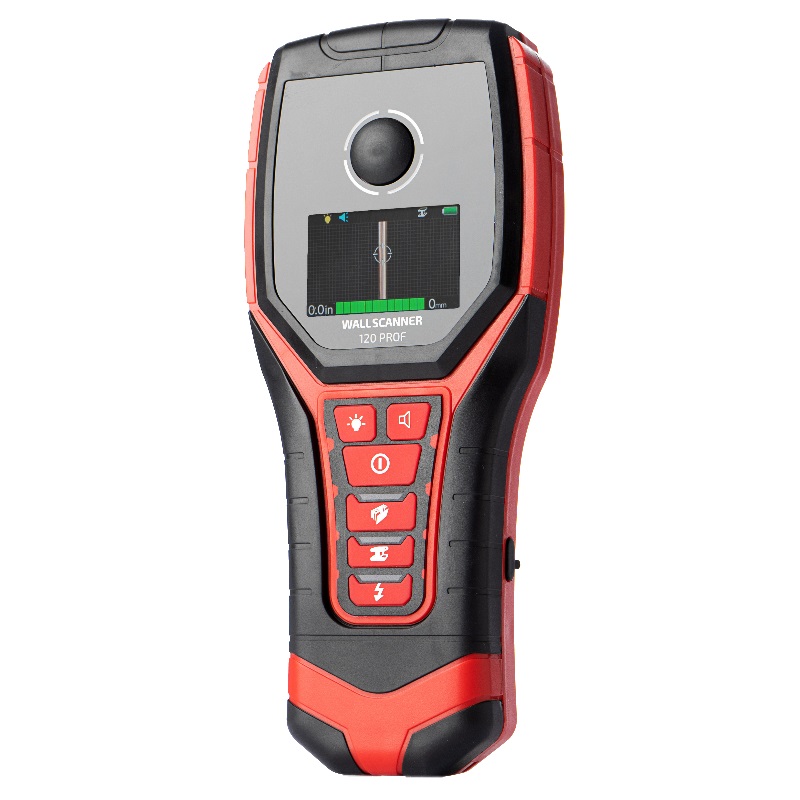 Детектор проводки Ada Wall Scanner 120 PROF А00485 (глубина обнаружение 38-120 мм, оборудование + аксессуары) в Костроме