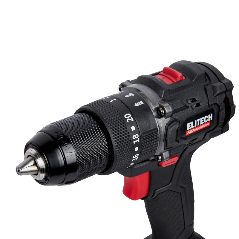 Дрель аккумуляторная Elitech 205723 HD CD 20ISL2 (E2201.041.02) 20В, 4Ач, Li-Ion ELP в Иваново