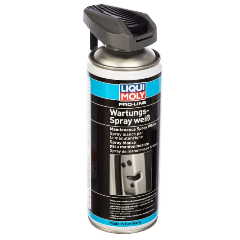 Грязеотталкивающая белая смазка Liqui Moly Pro-Line Wartungs-Spray weiss (0,4 л) 7387 в Рыбинске