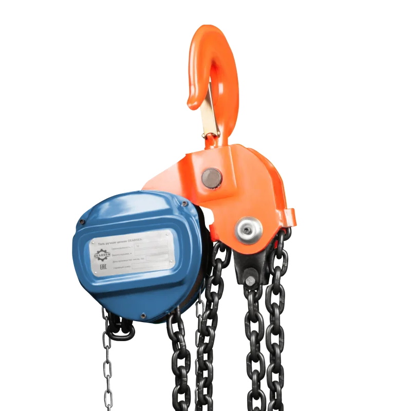 Таль ручная GEARSEN GHSZC 100120 АБ-00008795, цепная, HSZ-C, 10т х 12м  в Переславле
