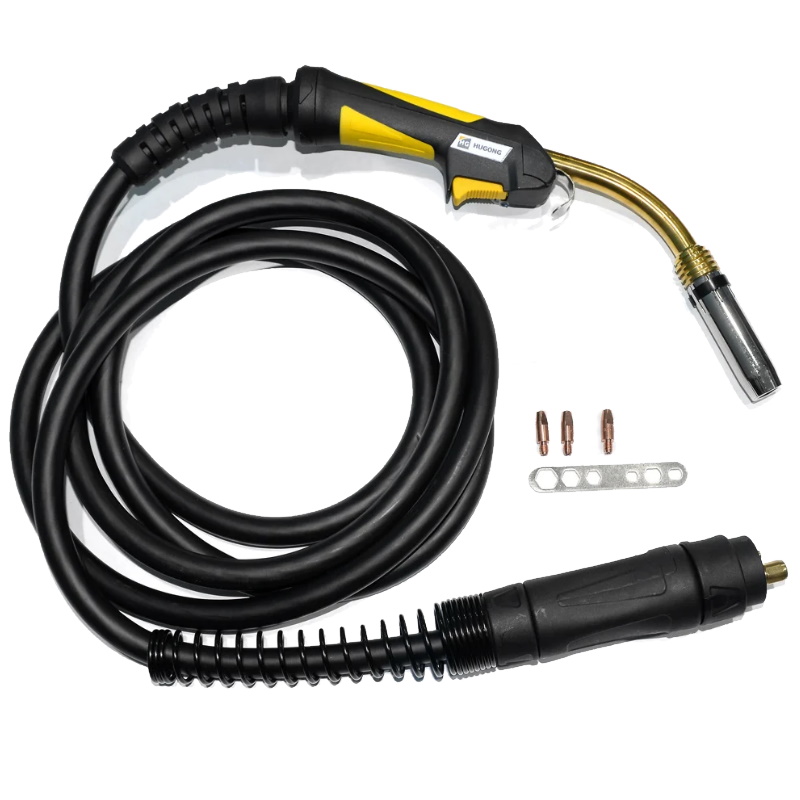 Горелка сварочная Hugong 032168, с газовым охлаждением MIG/MAG HG24-250А-4м. / MIG Torch HG24-4m.