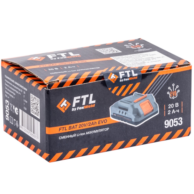Сменный Li-Ion АКБ FTL BAT 20V/2Ah EVO 9053