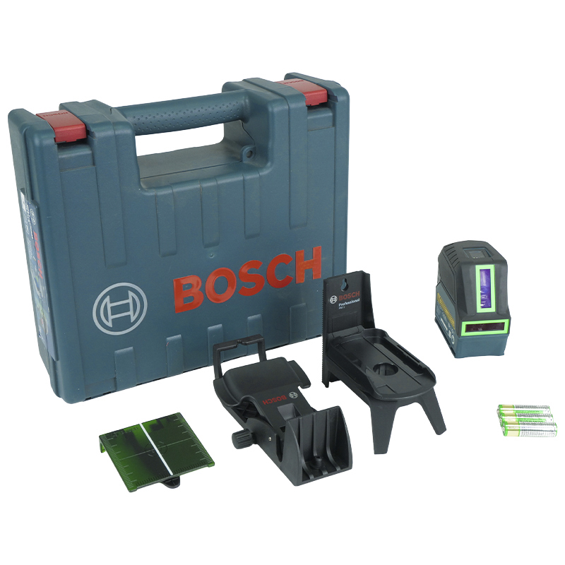 Лазерный нивелир Bosch GCL 2-15 G 0.601.066.J00, с держателем RM1-BM3 и кейсом