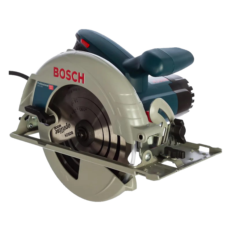Пила дисковая Bosch GKS 190 06016230F1, 1400 Вт, переходник на розетку в Иваново