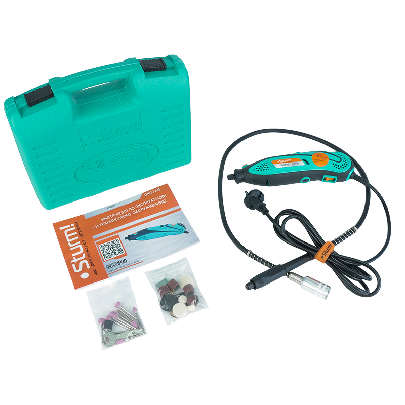 Гравер Sturm GM2314F (цанга 2,4/3,2 мм)