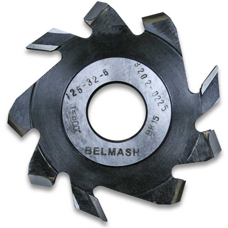 Пазовая фреза с подрезающими зубьями Belmash, 125x32x6 мм в Угличе