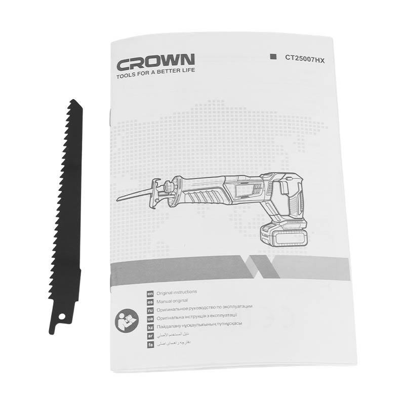 Аккумуляторная сабельная пила Crown CT25007HX в Коврове