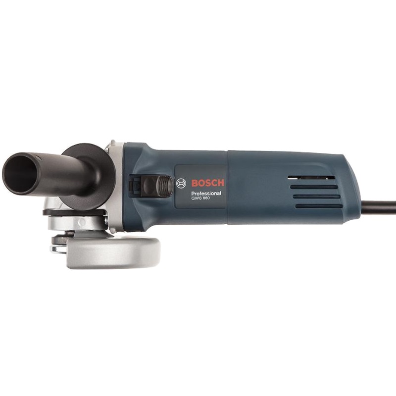 Угловая шлифмашина (болгарка) Bosch GWS 660 0.601.375.08N + Подарок Отрезной круг Expert по металлу 125х1 мм (10 шт.), 115 мм, 660 Вт в Кинешме