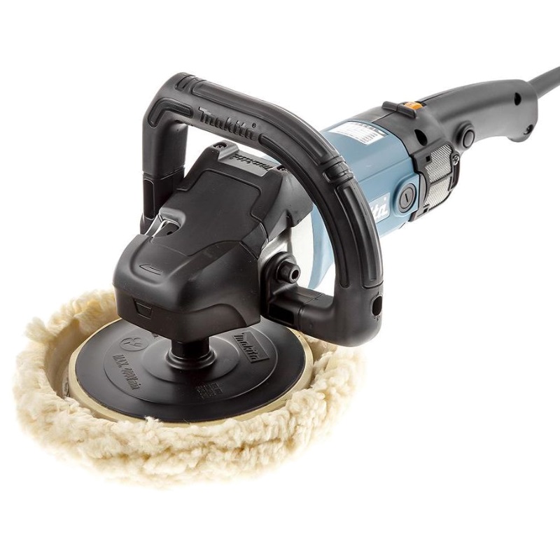 Полировальная шлифмашина Makita 9237CB (электрическая, резьба шпинделя м14, с аксессуарами, коробка)