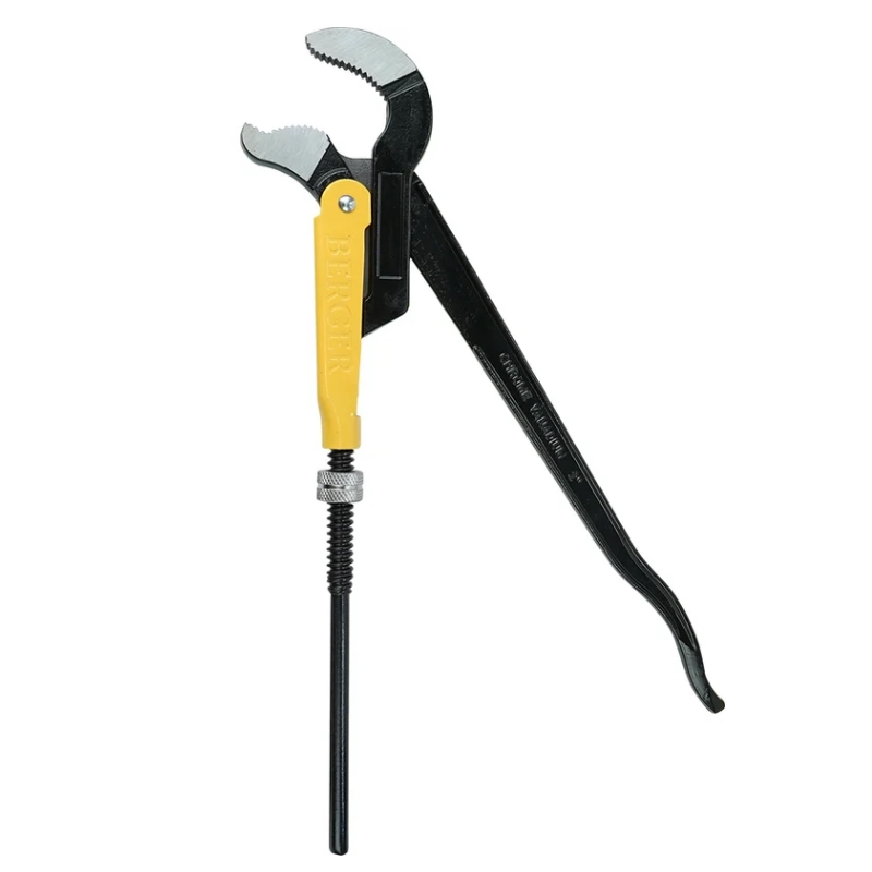 Трубный рычажный ключ Berger BG4008 2" (№3) тип S (изогнутые губки) в Кинешме