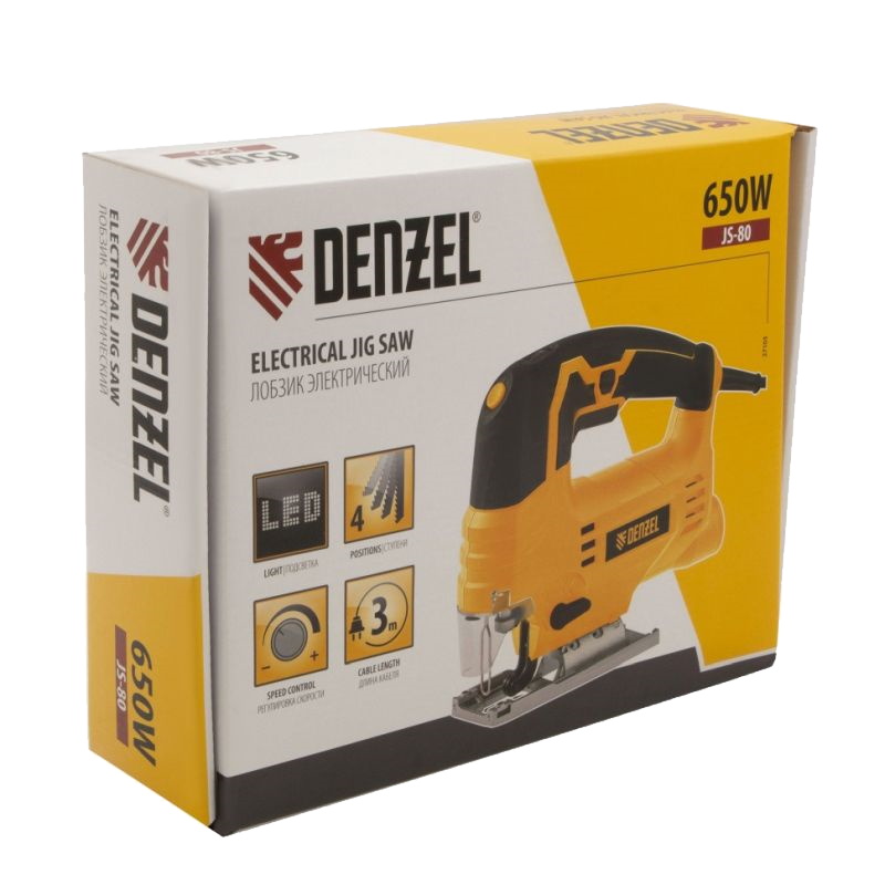 Электрический лобзик Denzel JS-80 27103 в Костроме