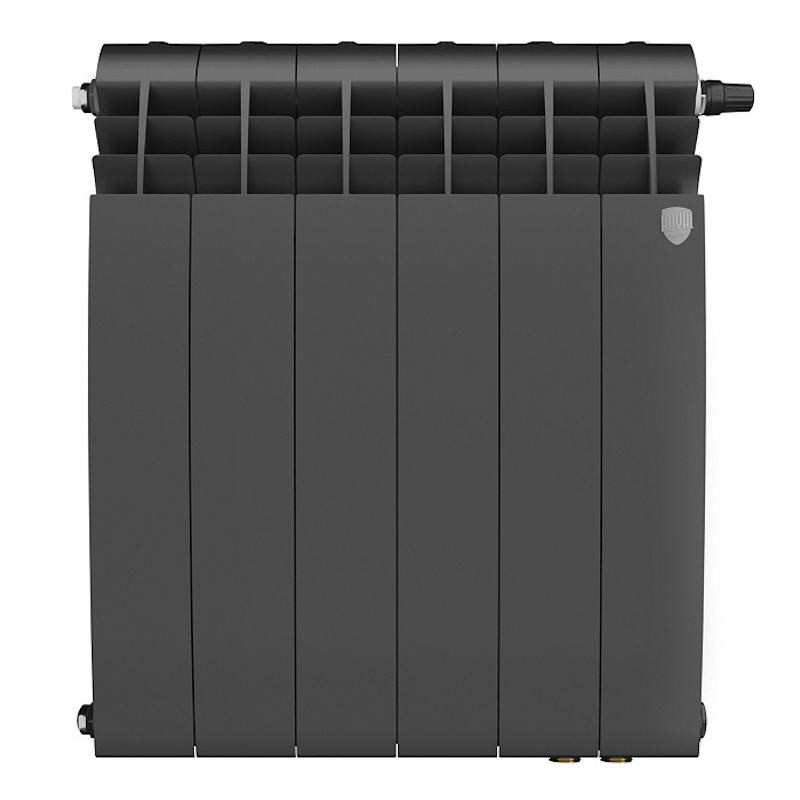 Радиатор Royal Thermo BiLiner 500 НС-1506310, Noir Sable, 6 секц