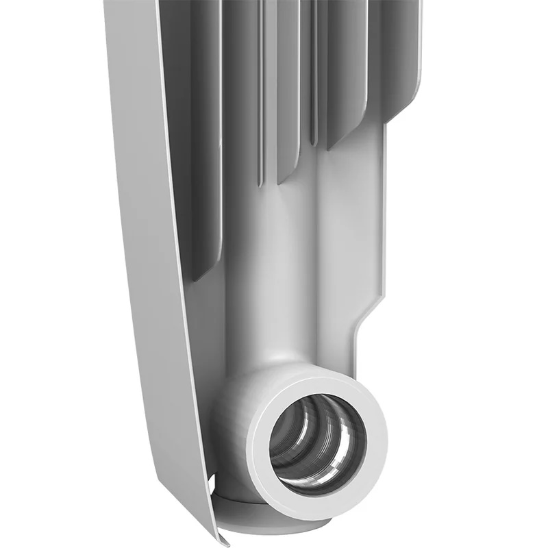 Алюминиевый радиатор Royal Thermo Biliner Alum 500, 10 секций, боковое подключение трубы в Рыбинске