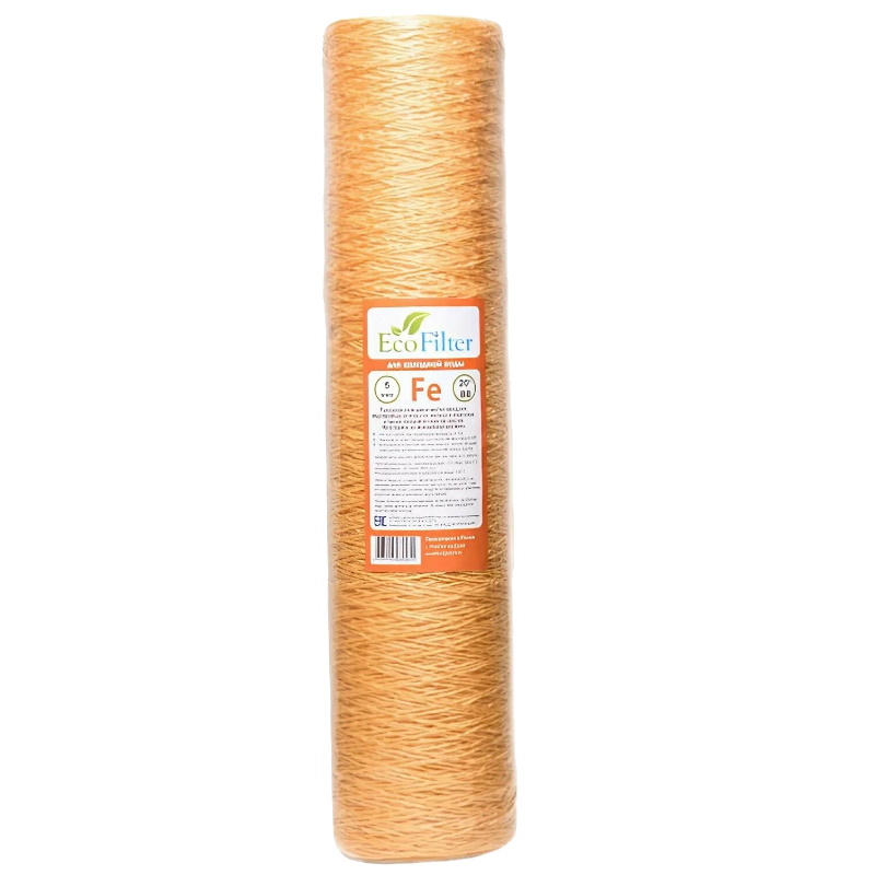 Картридж EcoFilter Ferum BB 20 1372 нить 5 мкн обезжелезивание 4786₽